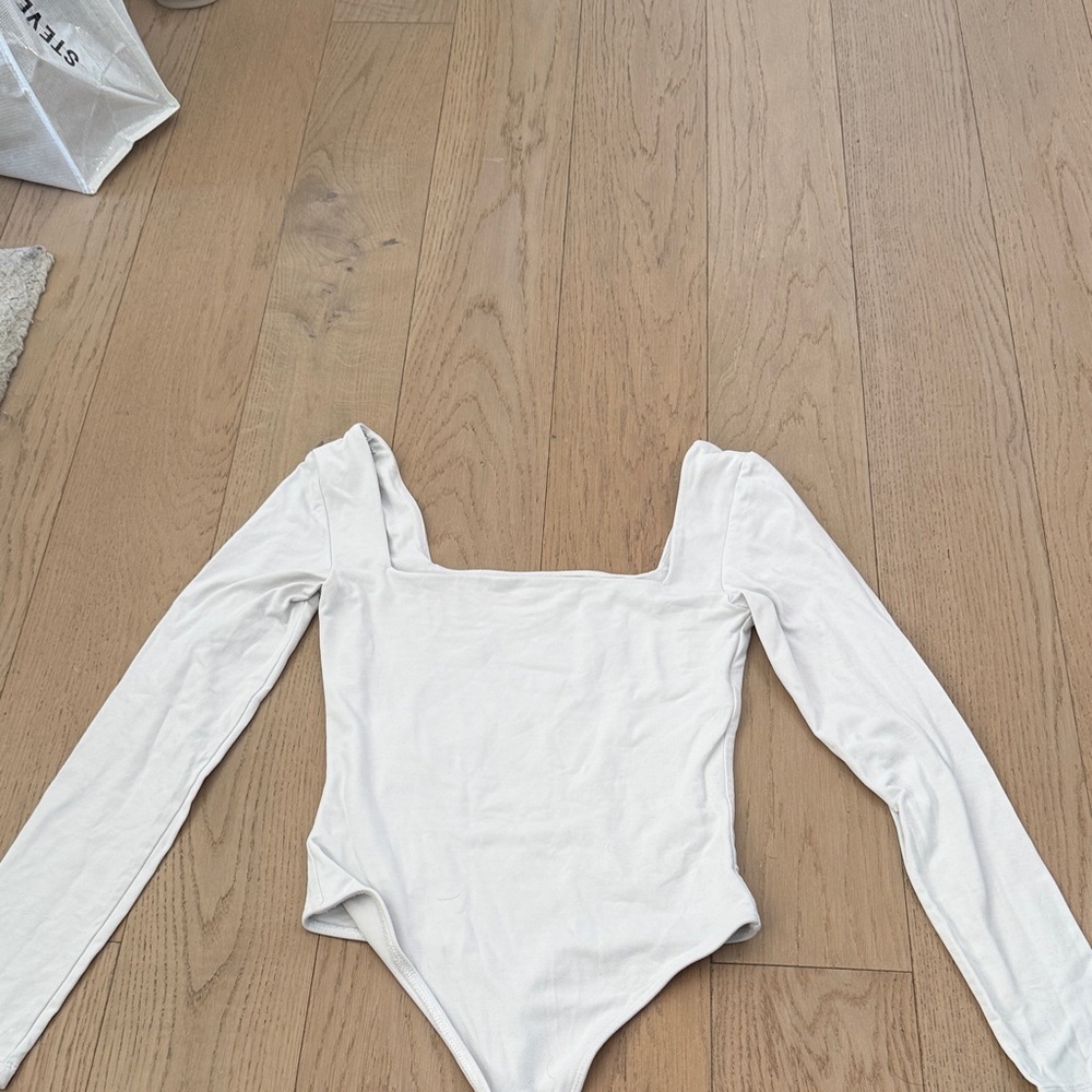 Babaton Cream Long Sleeve Kids Bodysuit